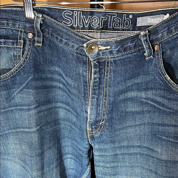 Levi's SilverTab Men's Straight Jeans - Dark Blue 34x32 - Picture 2 of 11